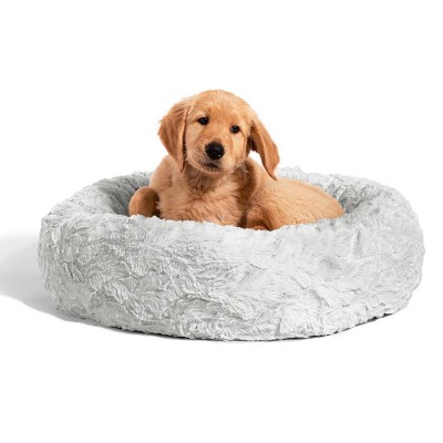Best Friends by Sheri Donut Lux Dog Bed - Gray