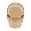 Unique Bargains Curled Rim Disposable Baking Cups Greaseproof Paper 2.56" x 1.57" 50Pcs - 3 of 4