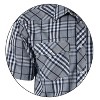 Gioberti Men's Western Cowboy Short Sleeve Shirt with Snap Buttons - 4 of 4