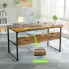 Aheaplus 53'' Computer Desk with Charging Station and Thickened Desktop - 4 of 4