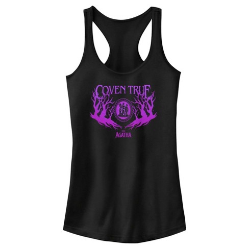 Junior's Marvel: Agatha All Along Coven True Racerback Tank Top - image 1 of 4