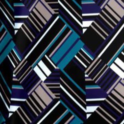 deep teal geo