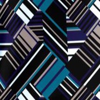 deep teal geo