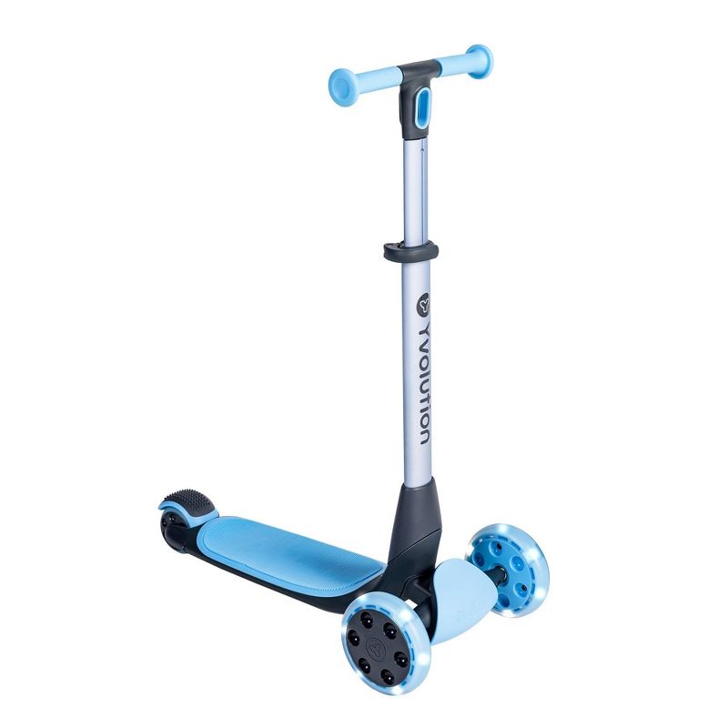 Yvolution Y Glider Nua 3 Wheel Kids' Kick Scooter with LED lights, 1 of 14