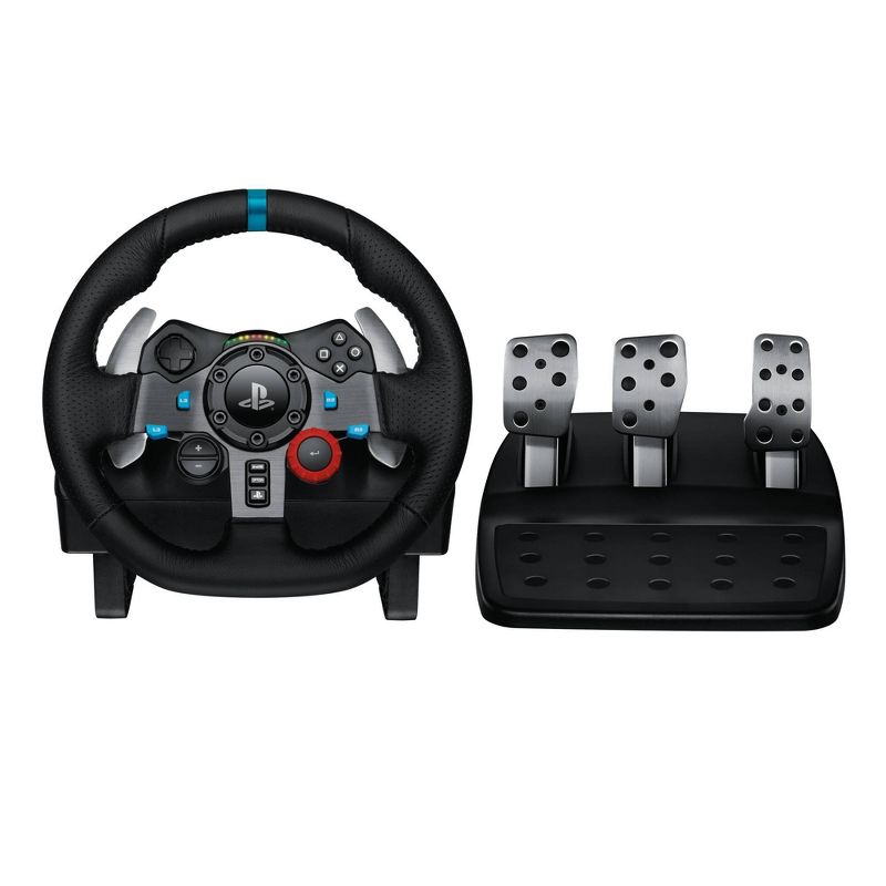 Logitech G29 Driving Force Racing Wheel and Pedals for PlayStation 4/5/PC, 1 of 12