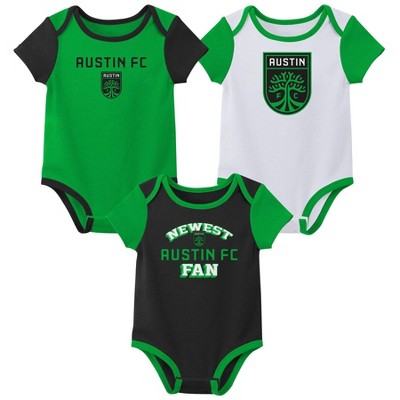 MLS Austin FC Infant Girls' 3pk Bodysuit