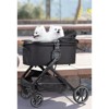 Itopfox Luxury Pet Stroller for Medium Dogs Up to 66lbs or 2 Small Pets – 3-in-1 Dog & Cat Stroller with Removable Carrier, Foldable & Lightweight - 2 of 4