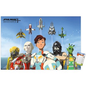 Trends International Star Wars: Resistance - Flight Unframed Wall Poster Prints - 1 of 4