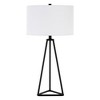 Hudson and Canal 26.13" Tall Table Lamp with Fabric Shade - 2 of 4