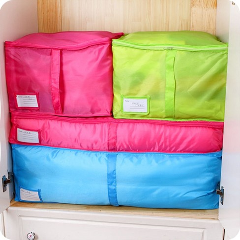 Oxford Foldable Storage Bags Blankets Duvets Quilted Bag