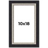 PosterPalooza | Embellished Black Picture Frame - UV Acrylic, Foam Board Backing, Hanging Hardware - 2 of 4