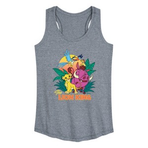 Women's - Disney - The Lion King Graphic Racerback Tank - 1 of 4