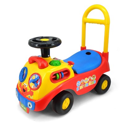 Elmo ride on car top