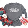 Simply Sage Market Women's Jolly Teacher Varsity Long Sleeve Garment Dyed Tee - 3 of 4