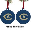 UC Davis Primary Logo Aluminum Holiday Christmas Tree Ornament - 2 of 4