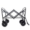 Anybear Multi-Use Collapsible Wagon Green 3pcs Bags 150lbs Garden Cart - 3 of 4