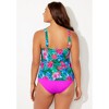 Swimsuits for All Women's Plus Size Flared Tankini Top - 3 of 4