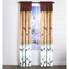 The Lakeside Collection Christmas Window Panel - Farmhouse Cardinal Curtains, Holiday Home Decor - 4 of 4