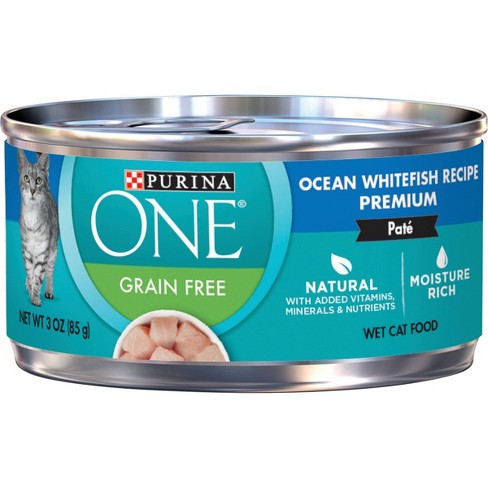 Purina ONE Grain-Free Ocean Wet Cat Food - 3oz - image 1 of 4