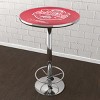 Ohio State University Bar Table with Footrest by Trademark Gameroom - 3 of 4