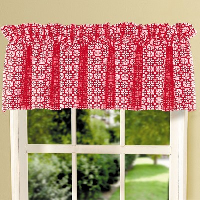 C&F Home Borrego Red Valance