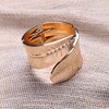 Women's Foliage Wrap Bracelet - Metallic Gold - 2 of 4