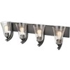 Millennium Lighting Natalie 4 - Light Vanity in  Modern Gold - 4 of 4