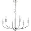 Cal Lighting Maxton 60W x 6 Metal Chandelier - 2 of 4