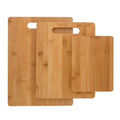 Bambusi Bamboo Cutting, Chopping and Serving Board Medium 12.5 x 9 inch Antibacterial