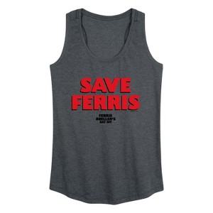Women's - Ferris Bueller's Day Off - Bueller Bueller Bueller Graphic Racerback Tank - 1 of 4