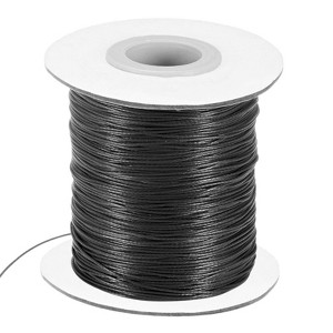 Unique Bargains Waxed Polyester Durable Flexible Beading Cord 1 Roll - 1 of 4