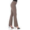 Rekucci Women's Ease into Comfort Classic Bootcut Pant with Tummy Control - 2 of 4
