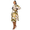 L I V D Women's Knowles One Shoulder Baroque Print Flare - 2 of 3