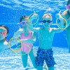 Blue Panda 12 Pack Pool Diving Rings for Kids' Birthday Party, Summer Outdoor Essentials, Multicolored, 6 in - 2 of 4