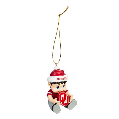 Evergreen University of Oklahoma New Lil Fan Ornament