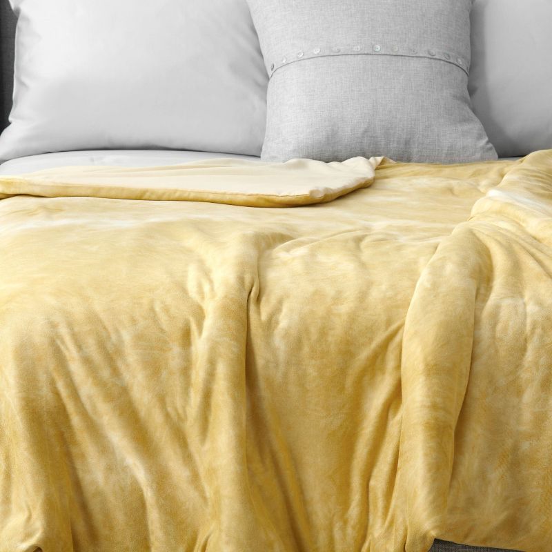 Washable Cover for Weighted Blanket Yellow Tie Dye - Tranquility, 5 of 9