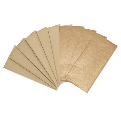 10ct Father's Day Tissue Paper Kraft and Satinique