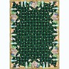 GustoWave Christmas Washable Area Rug, Xmas Decorative Checkered Carpet for Bedroom, Living Room, Red - 2 of 4