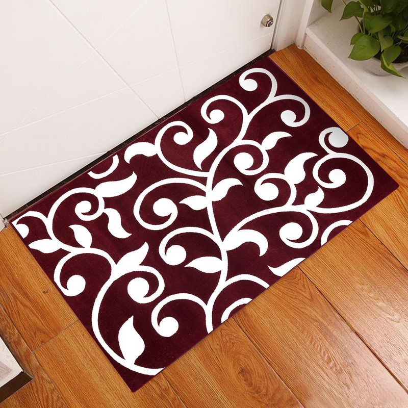 Leaves Collection Area Rug, Extra Soft and Comfy Carpet, Area Rugs for Kitchen, Living Room Rug, Runner Rug, Indoor Rugs for Bedroom, 3 of 9
