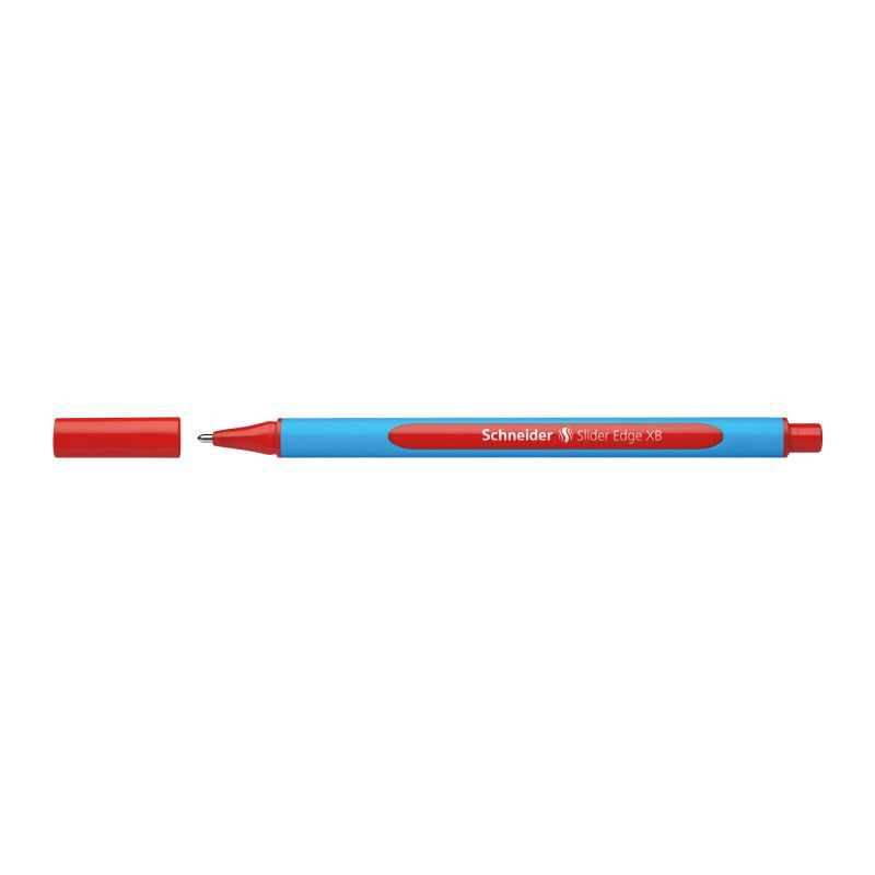 Schneider Slider Edge XB Ballpoint Pen, 1.4 mm, Red Ink, Single Pen, 1 of 2