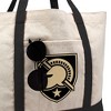 Us Military Academy Primary Logo Canvas Tote Bag With External Pocket, Reusable Shoulder Bag for Shopping, School, Beach - 2 of 4