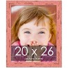 PosterPalooza | Shabby Chic Pink Picture Frame - UV Acrylic, Foam Board Backing, Hanging Hardware - 2 of 4