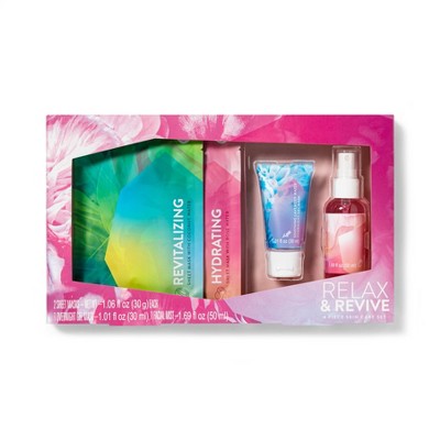Relax and Revive Skincare Set - 4ct/4.82 fl oz