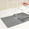 REGALWOVEN Silicone Dish Drying Mat for Kitchen Counter, Easy Clean Kitchen Mat, Silicone Mat, Fits Under Dish Rack 1 Pc - 3 of 4