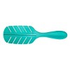 Bass Brushes BIO-FLEX Detangler Hair Brush Patented Pure Plant Handle Flexible Nylon Pins - 2 of 4