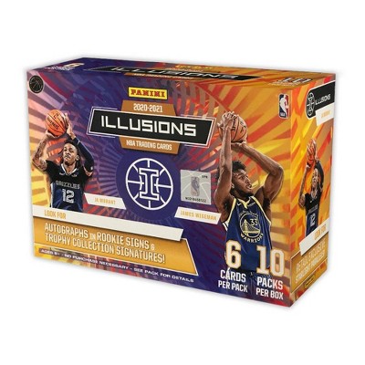 2021 Panini NBA Illusions Basketball Trading Card Mega Box