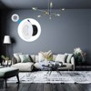 Unique Bargains ABS Plastic Adjustable Round with Screen Bathroom Office Air Vent Cover - 4 of 4