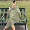 Muslin Nursing Cover for Baby Breastfeeding, Soft & Breathable Breastfeeding Cover for Mom by Comfy Cubs - 4 of 4