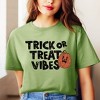 Simply Sage Market Women's Trick Or Treat Vibes Pumpkin Short Sleeve Graphic Tee - 2 of 4