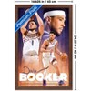 Trends International NBA Phoenix Suns - Devin Booker 25 Framed Wall Poster Prints - 3 of 4